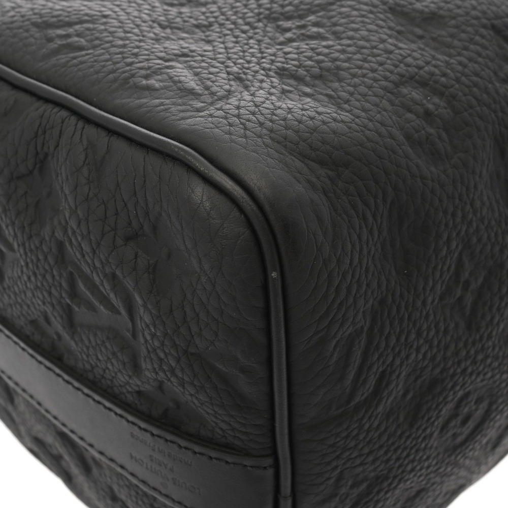 Louis Vuitton Monogram Keepall Bandouliere Noir Taurillon Leather Boston Bag - Picture 6 of 10